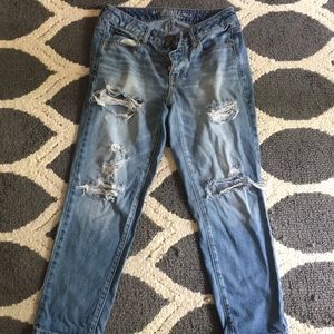 American eagle boy cropped jeans